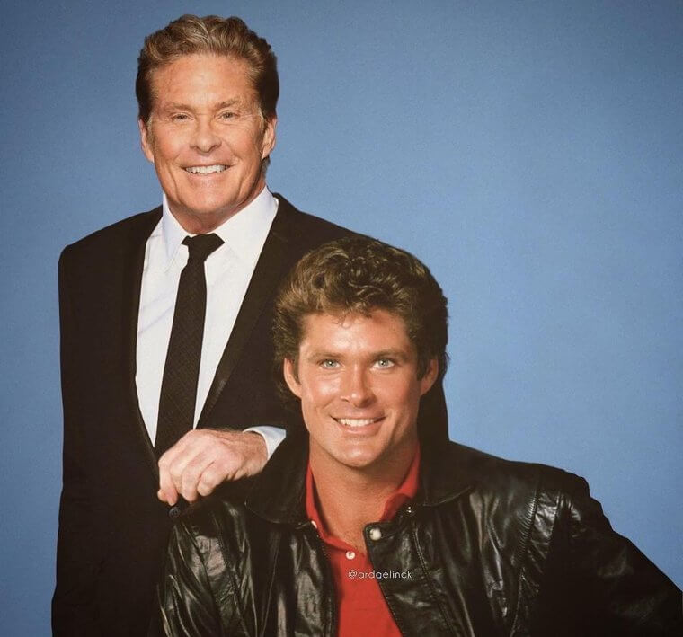 tmp86gapzmv Hollywood Stars Reunite With Their Younger Selves