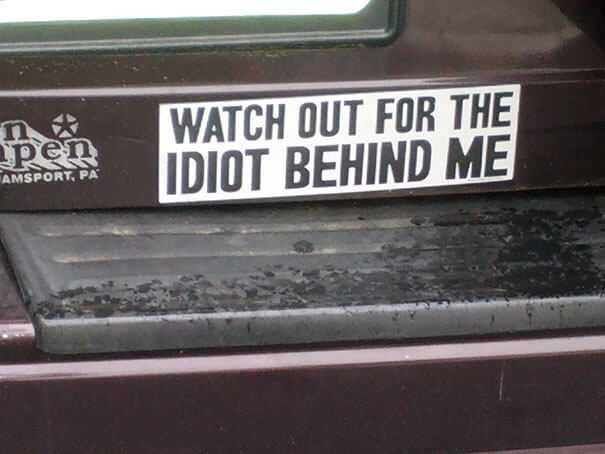 tmpzcoenp32 Hilarious Bumper Stickers You Can't Help But Read